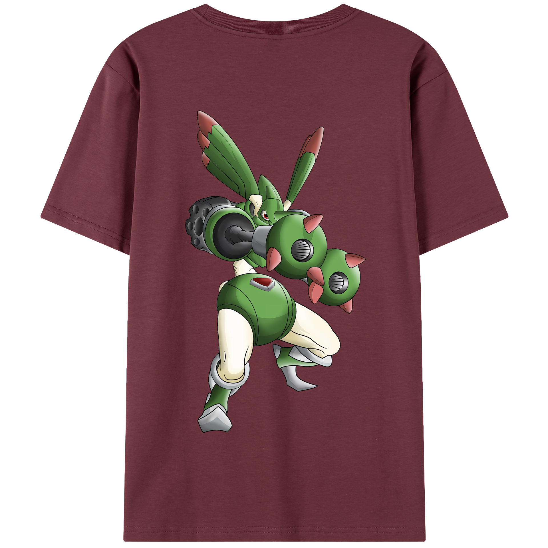 （画像用） Digimon デジタルモンスター/デジモン 綿100％半袖Tシャツ（背面プリント）